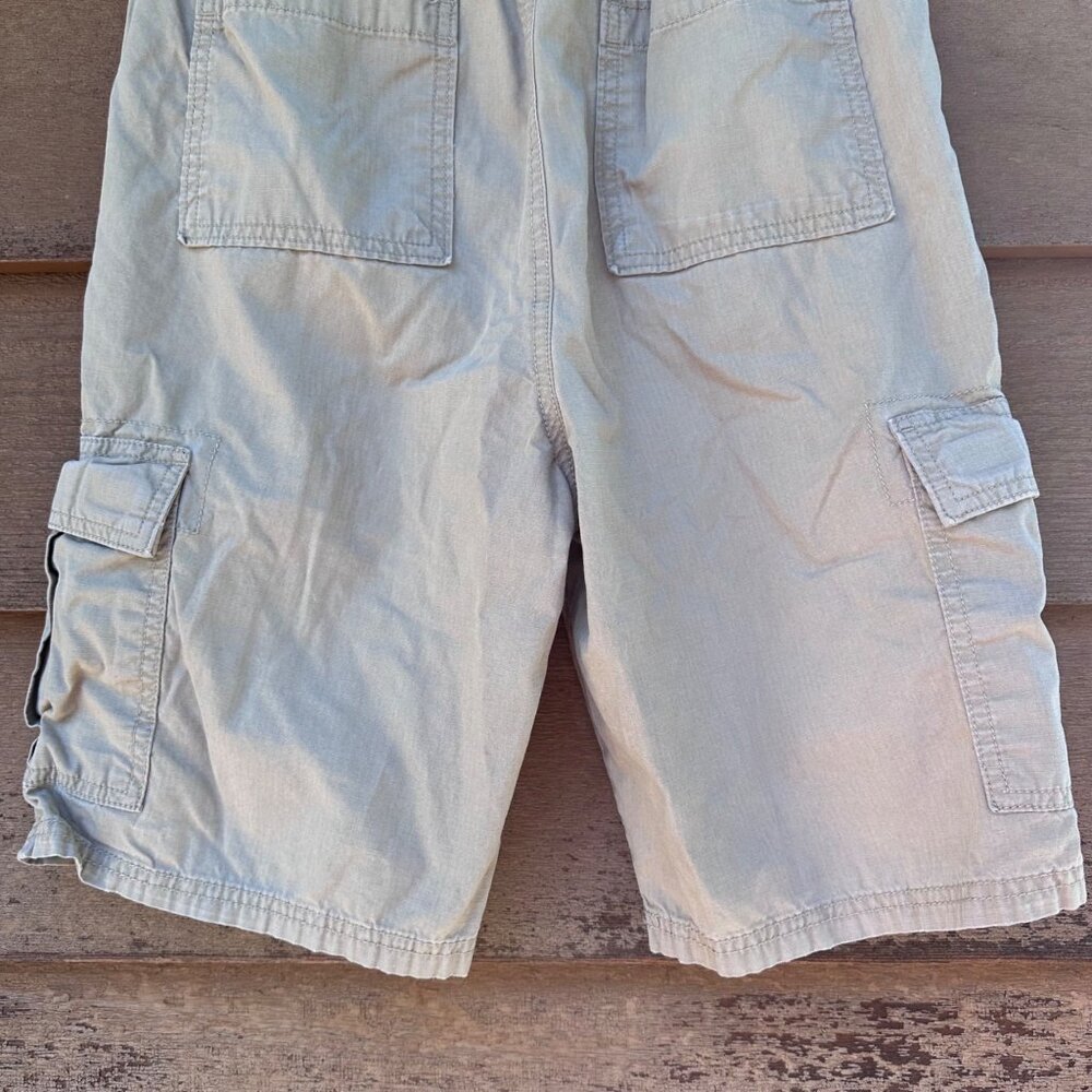 Boys Cargo Shorts Size 16 Place Adjustable Waist Khaki Cotton Casual Outdoor Wea - Picture 7 of 7